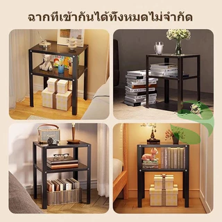โต๊ะข้างโซฟา โต๊ะข้างเตียง ตู้ข้างโซฟา การออกแบบที่สร้างสรรค์ สไตล์มินิมอล