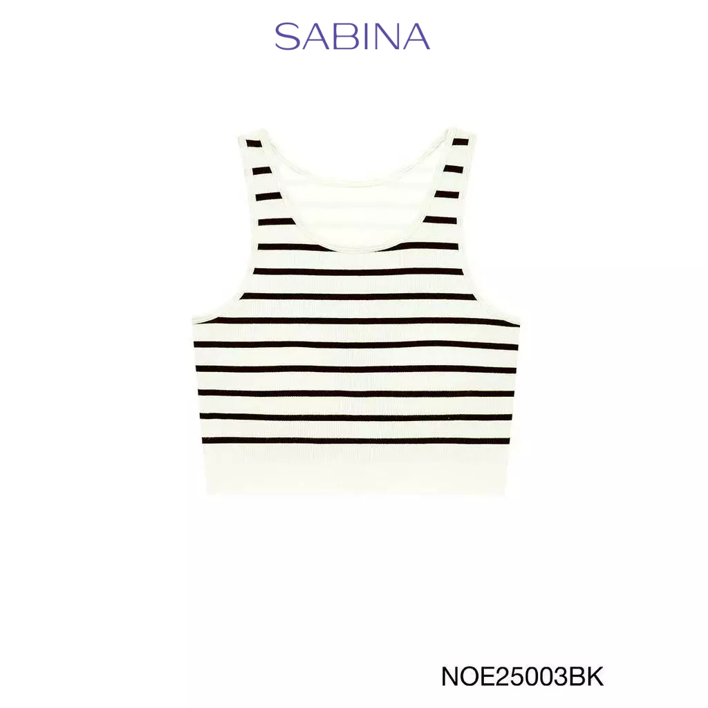 [Online Exclusive]  Sabina Bra Tops Loungewear เสื้อกล้าม รหัส NOE25003BK - สีดำ