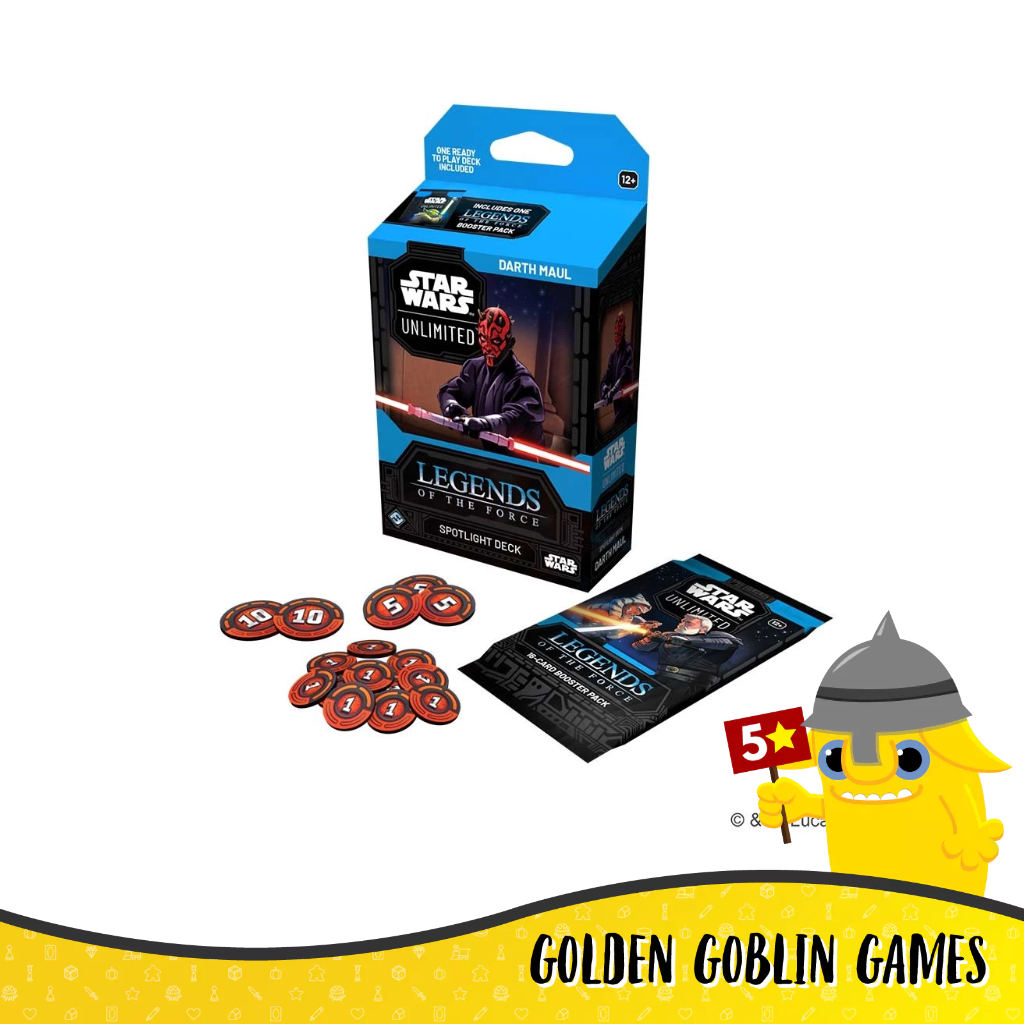 Star Wars: Unlimited: Legends of the Force: Spotlight Deck: Darth Maul