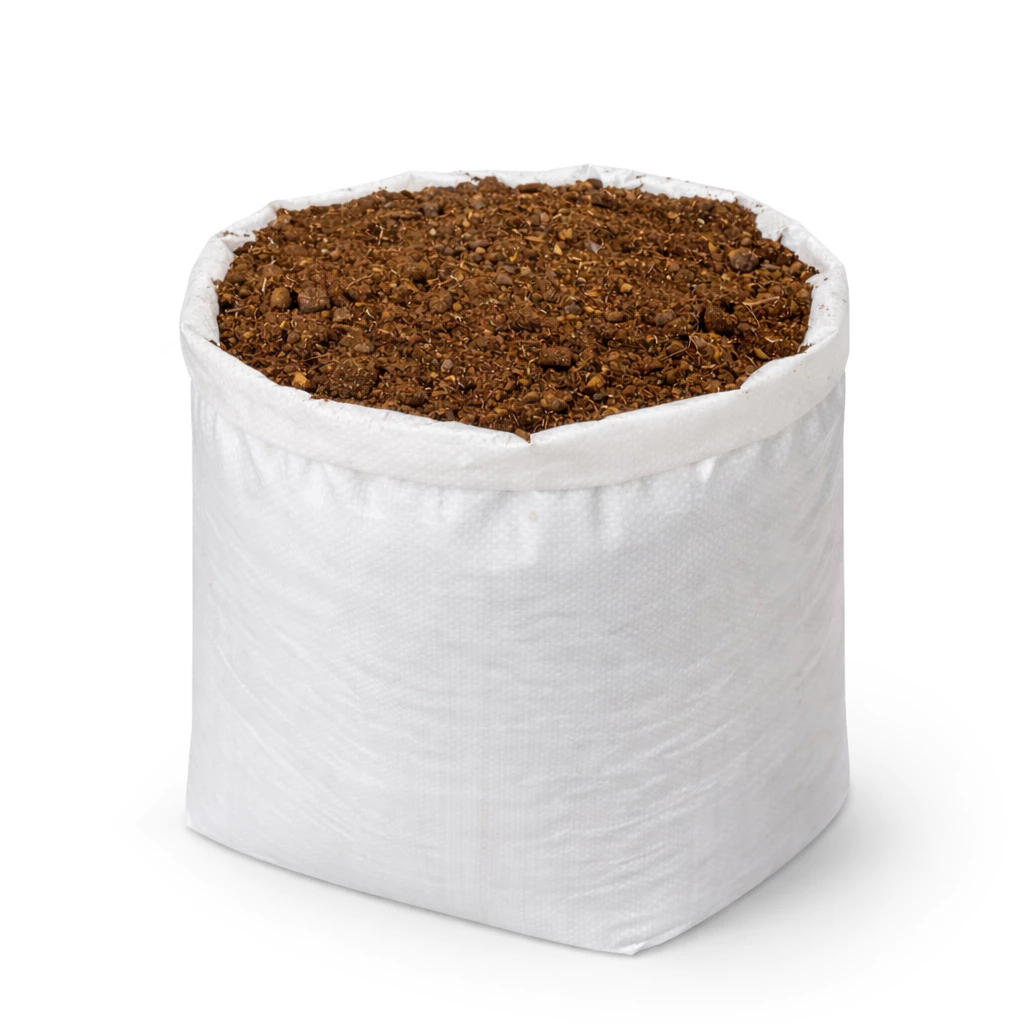 มูลวัวนมหมัก สูตรพลัสจุลินทรีย์ 5กิโลกรัม สารอาหารที่พืชต้องการ ปุ๋ยคอกใบเขียว