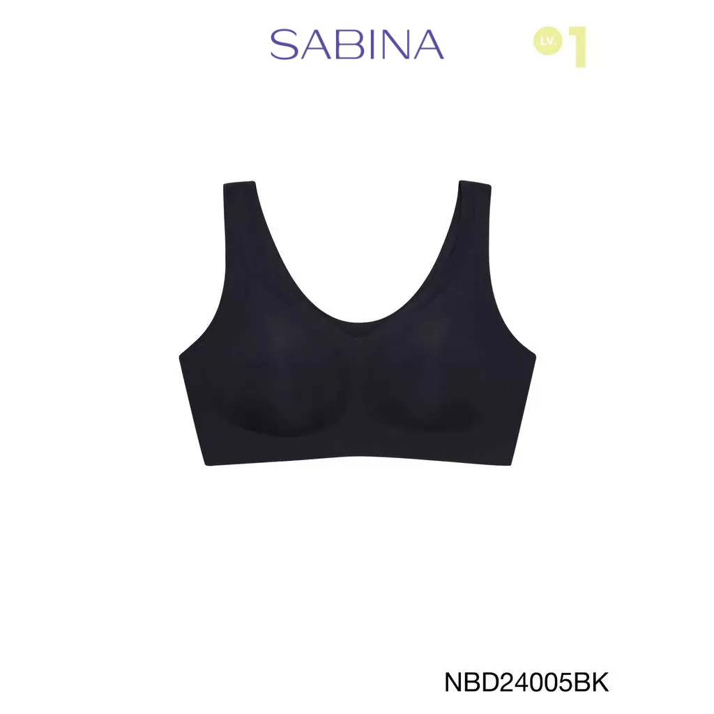 [Online Exclusive]  Sabina Perfect Bra Level 1 เสื้อชั้นใน ไร้ตะเข็บ ไร้โครง รหัส NBD24005