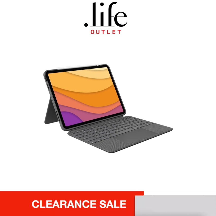 Logitech Combo Touch for iPad Air 13 G6 - Grey By Dotlife outlet