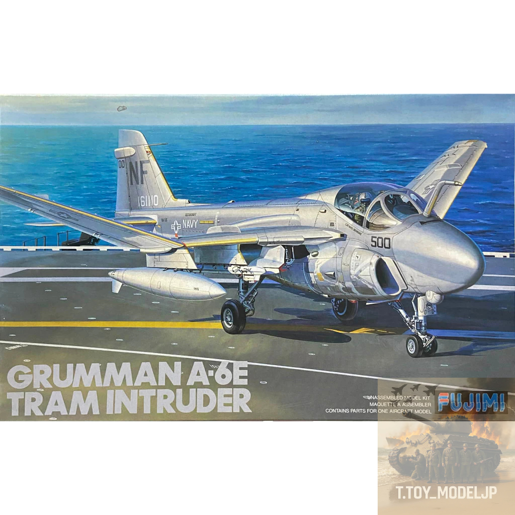 Fujimi 1/72 Grumman A-6E Tram Intruder โมเดลเครื่องบินรบ เครื่องบินรบ เครื่องบินประกอบ