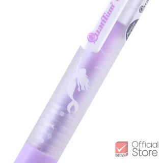 [ยกแพ็ค 12 ด้าม] Quantum ปากกา ปากกาเจล เมอร์เมด 0.38 น้ำเงิน คละสี จำนวน 12 ด้าม