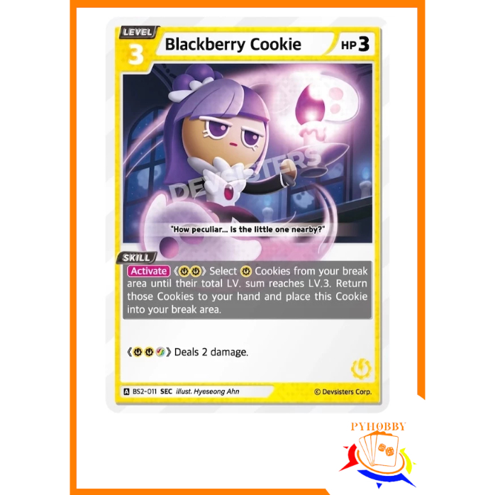 [CKR] Blackberry Cookie (BS2-011) SEC (Foil)
