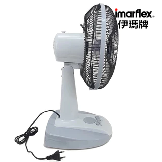 IMARFLEX_1 พัดลม ตั้งโต๊ะ สีทูโทน 12 นิ้ว IF-962X
