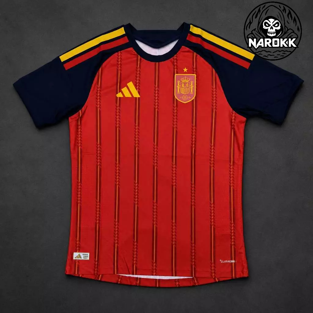 SPAIN 2026 HOME PLAYER JERSEY เกรดเพเยอร์ ตัวโฮม ของแท้ 100%