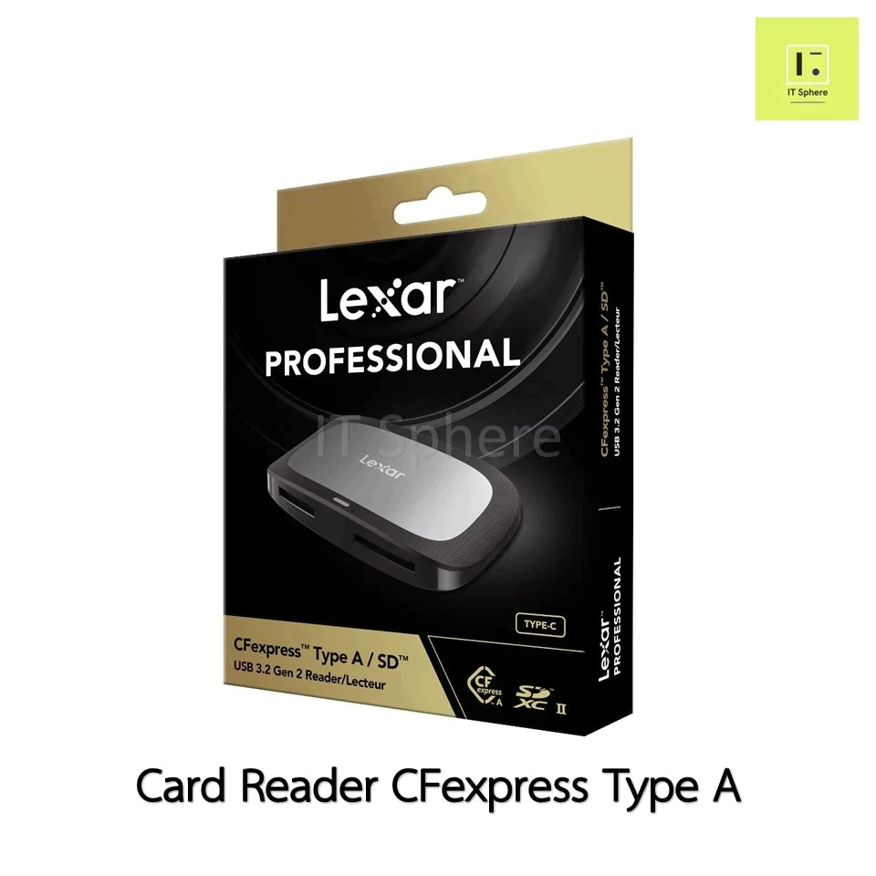 CFexpress Type A / SD Reader Lexar Professional USB 3.2 Gen 2x2 LRW530U-RNBNG Card Cardreader Reader