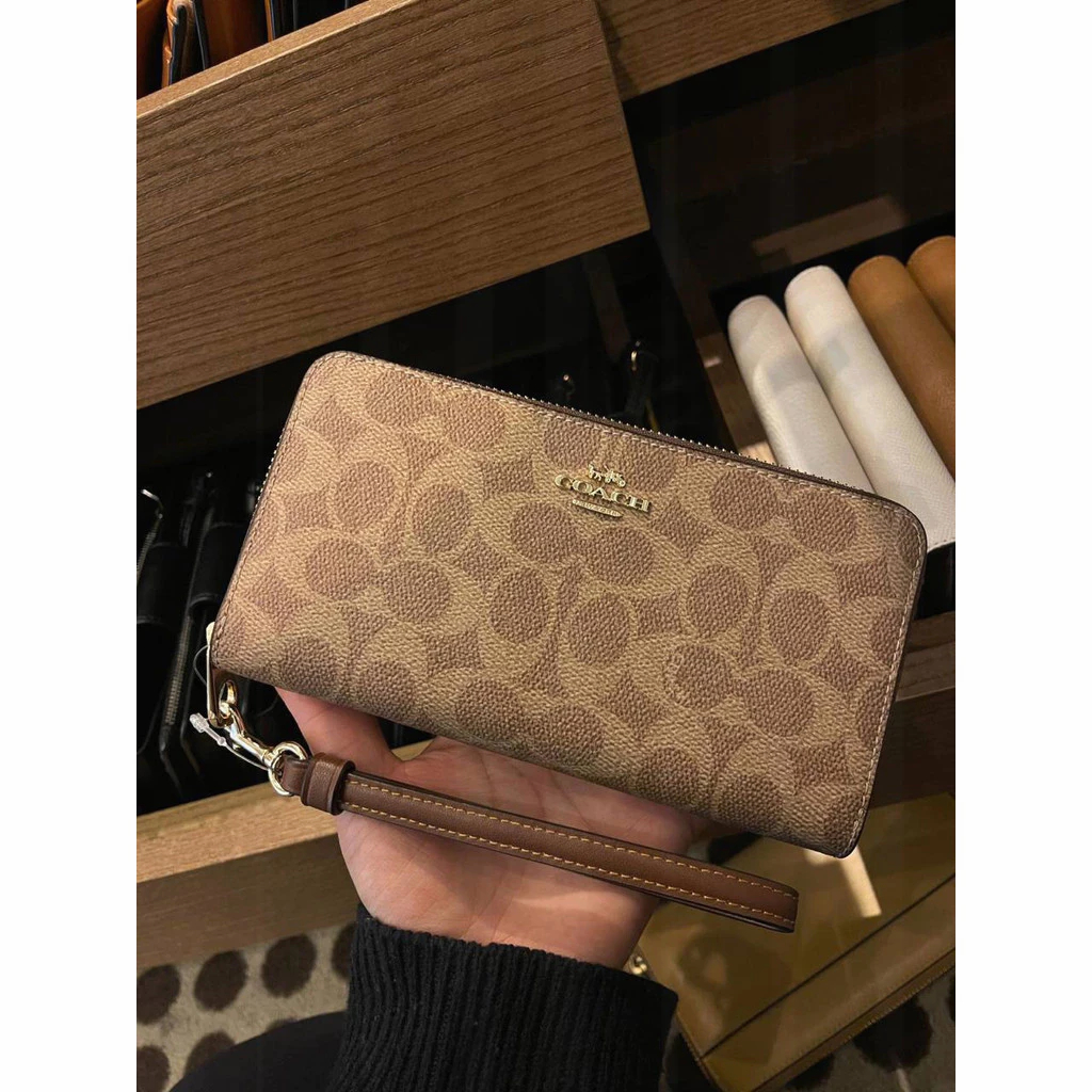 Long Zip Wallet CW778 กระเป๋าสตางค์ใบยาวผู้หญิง กระเป๋าตังค์ กระเป๋าใส่เหรียญ มีสายคล้องมือ ทรงซิป P