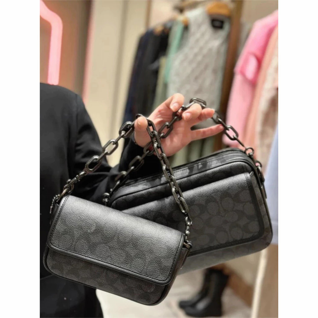 Men Shoulder Bag 18 CR753 CR754 Magnetic Flip closur กระเป๋าผู้ชาย กระเป๋าสะพาย สไตล์คลาสสิค พลิกปก 
