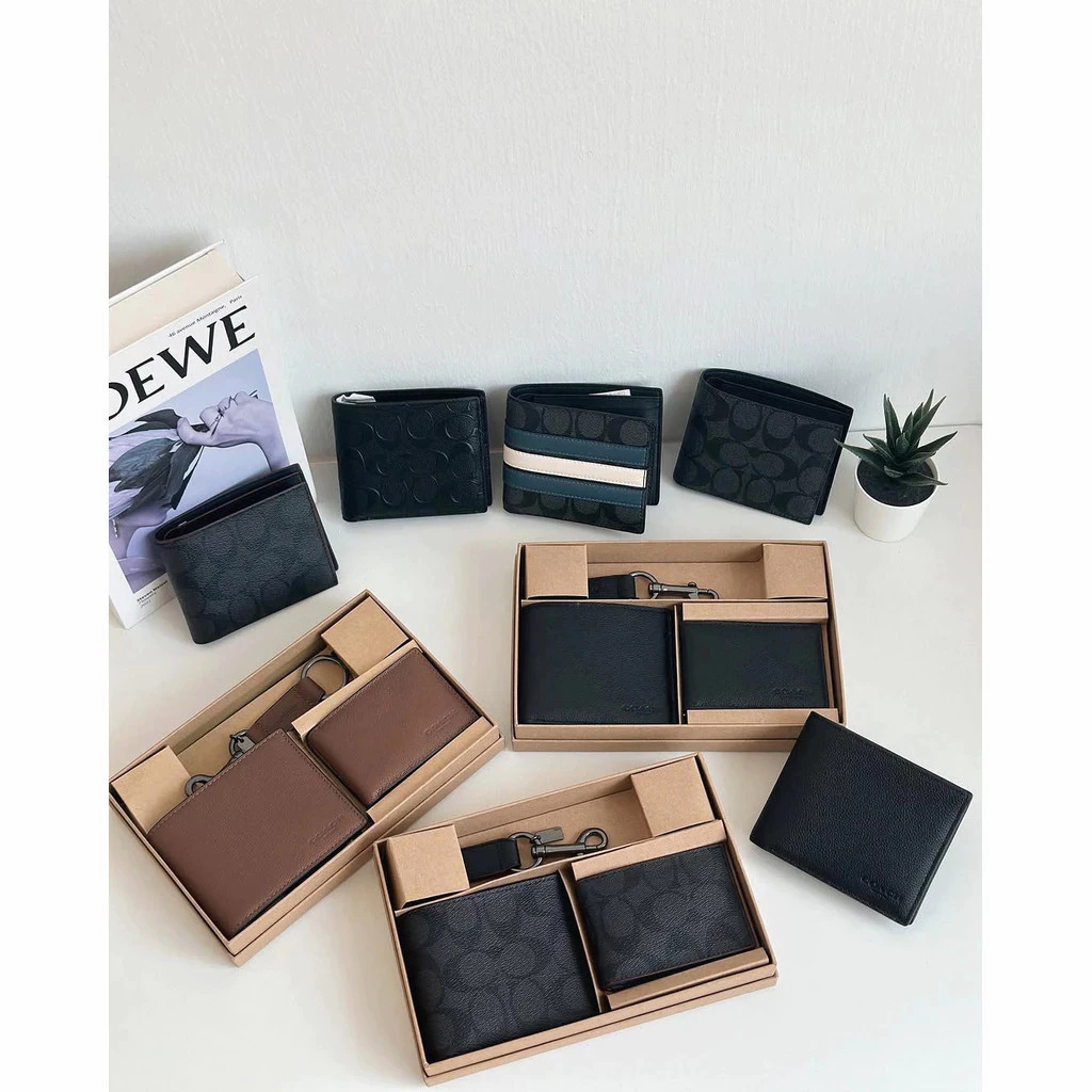 3 in 1 Men Wallet F74991 F74933 กระเป๋าสตางค์ กระเป๋าสตางค์ใบเล็ก ผู้ชาย ช่องใส่บัตรเยอะ JC8O5A3CH