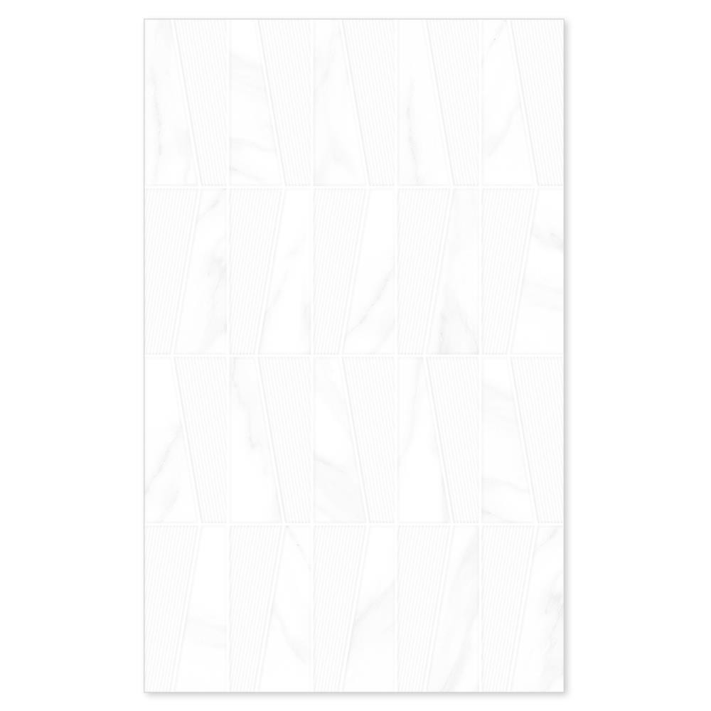 ภูผา กระเบื้องผนัง 10x16 นิ้ว แก้วเก้า ขาว A 1 ตร.ม. จัดส่งโดย HomePro