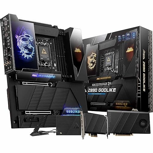 MSI MEG Z890 GODLIKE, E-ATX - Intel Core Ultra processor Series 2 , LGA 1851 Dynamic Dashboard III, 