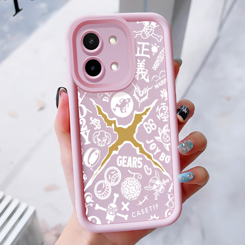 เคสสำหรับ VIVO Y28 2024 เคสโทรศัพท์บุคลิกภาพกันกระแทก