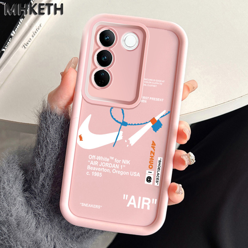 MHKEID เคสสำหรับ VIVO V27 5G V27 Pro 5G S16 5G S16 Pro 5G เคสโทรศัพท์ตะขอถอดยี่ห้ออินเทรนด์ส่วนบุคคล ราคา ถูกที่สุด ดีลบีเคเค แกลเลอรีภาพที่ 2