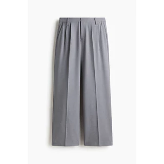 H&M(เอชแอนด์เอ็ม) กางเกงขายาวทรงเทเลอร์แบบกว้าง ผู้หญิง 1292768
