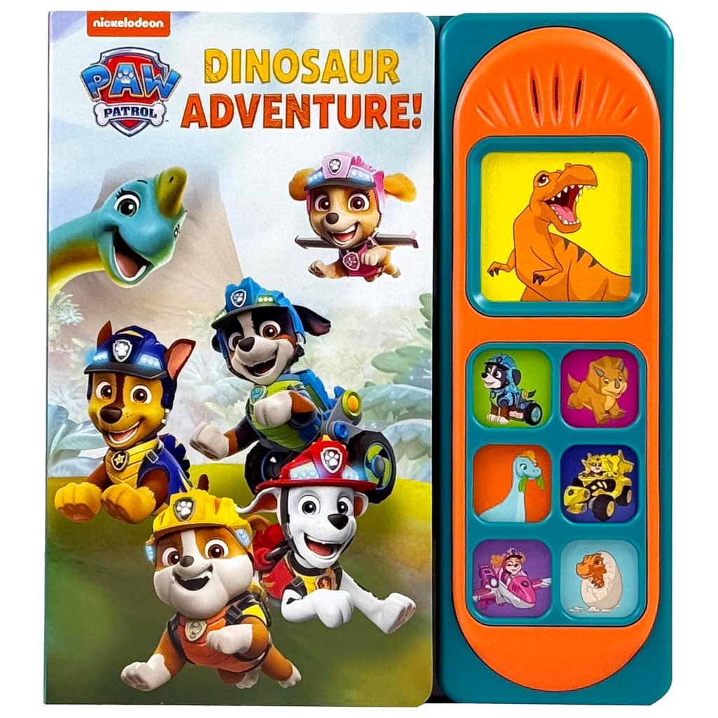 Asia Books หนังสือภาษาอังกฤษ LITTLE SOUND BOOK PAW PATROL DINOSAURS