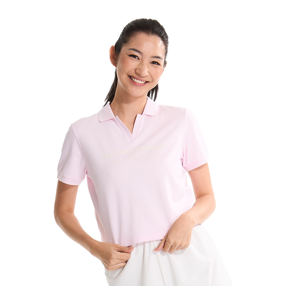 Skechers สเก็ตเชอร์ส เสื้อโปโลผู้หญิง Women Polo Apparel - L125W040-03JG