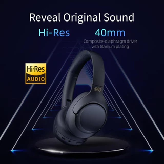 QCY H3 (ANC) Wireless Headphone หูฟังครอบหูไร้สาย เบสหนัก ตัดเสียงรบกวน ANC แบตฯ 60 ชม.