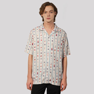 John Henry เสื้อเชิ้ตฮาวายผู้ชายแขนสั้น ทรงใส่สบาย รุ่น JH F…