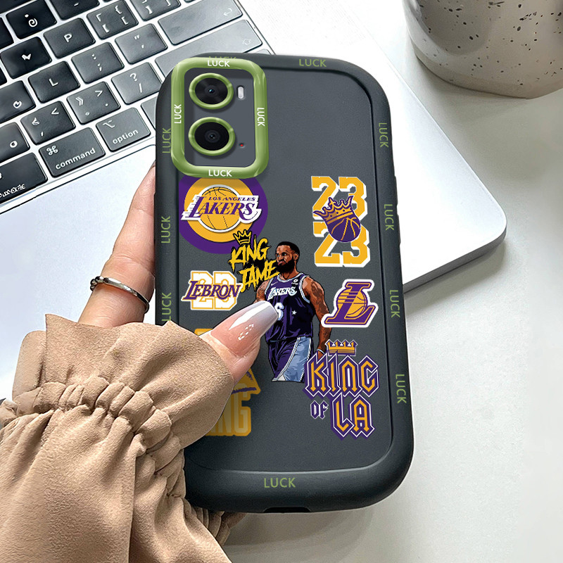 เคสสำหรับ OPPO A36 A76 A96 เคสโทรศัพท์ดาราบาสเก็ตบอลกันกระแทก