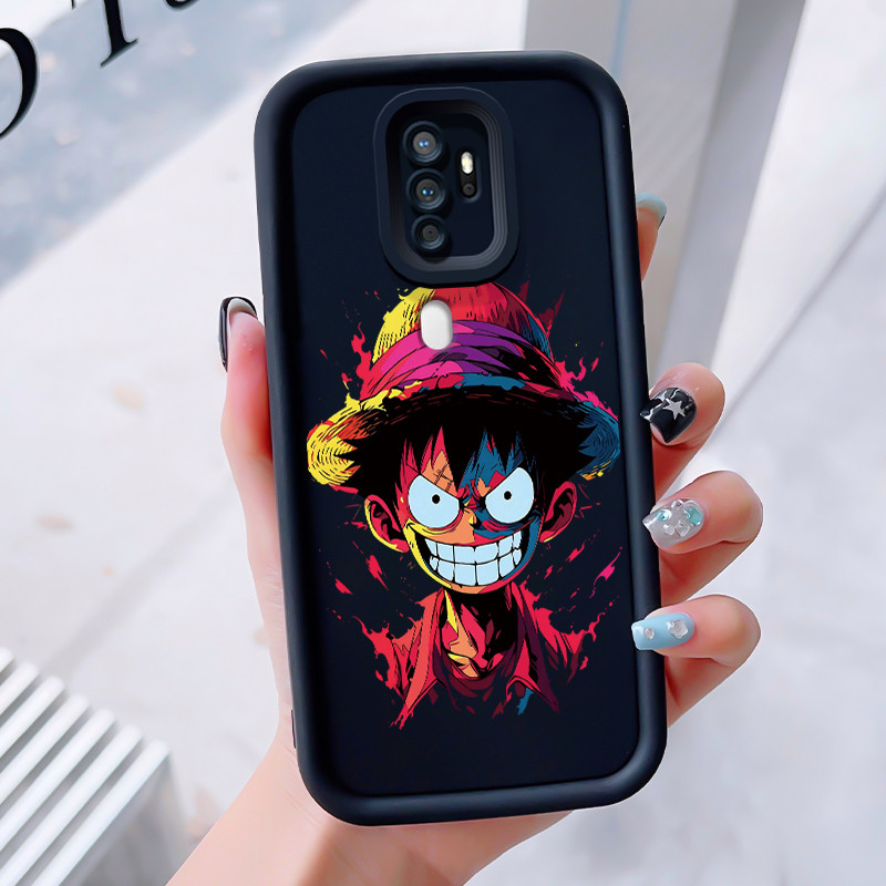 เคสสำหรับ OPPO A5 2020 A9 2020 เคสโทรศัพท์ตัวเอกอนิเมะสามสีซิลิโคนกันกระแทก ราคา ถูกที่สุด ดีลบีเคเค รูปภาพหลัก