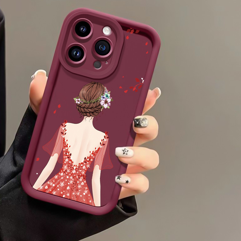 เคสสำหรับ VIVO V19 เคสโทรศัพท์มีลายสาวโรแมนติกและทันสมัย - รูปที่ 5