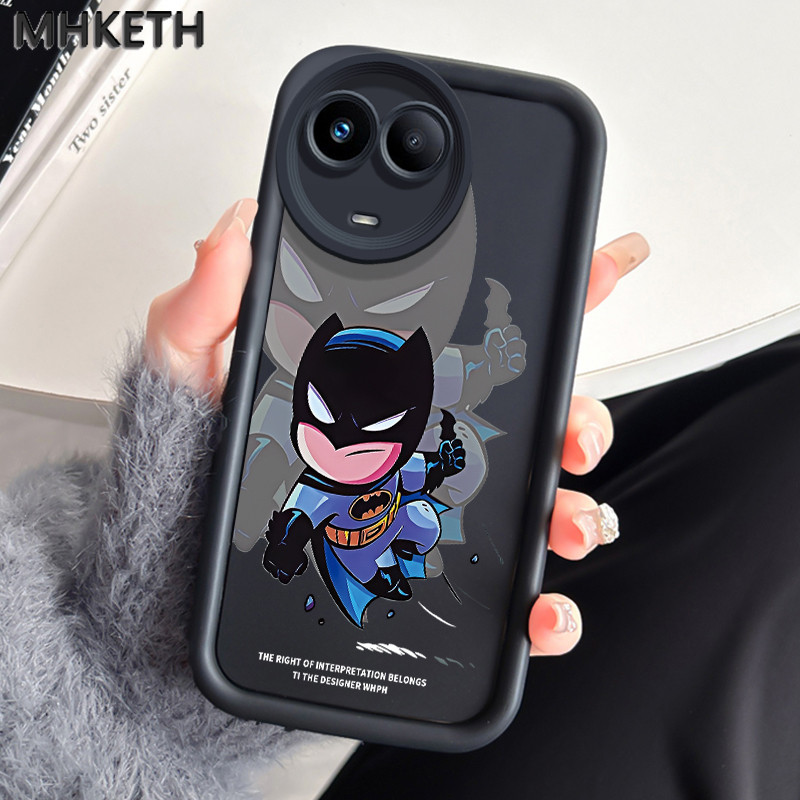 เคสสำหรับ Realme 11 4G 11 5G 11X 5G C67 5G V50s 5G Narzo 60X 5G เคสโทรศัพท์ตัวละครการ์ตูน Q-Version