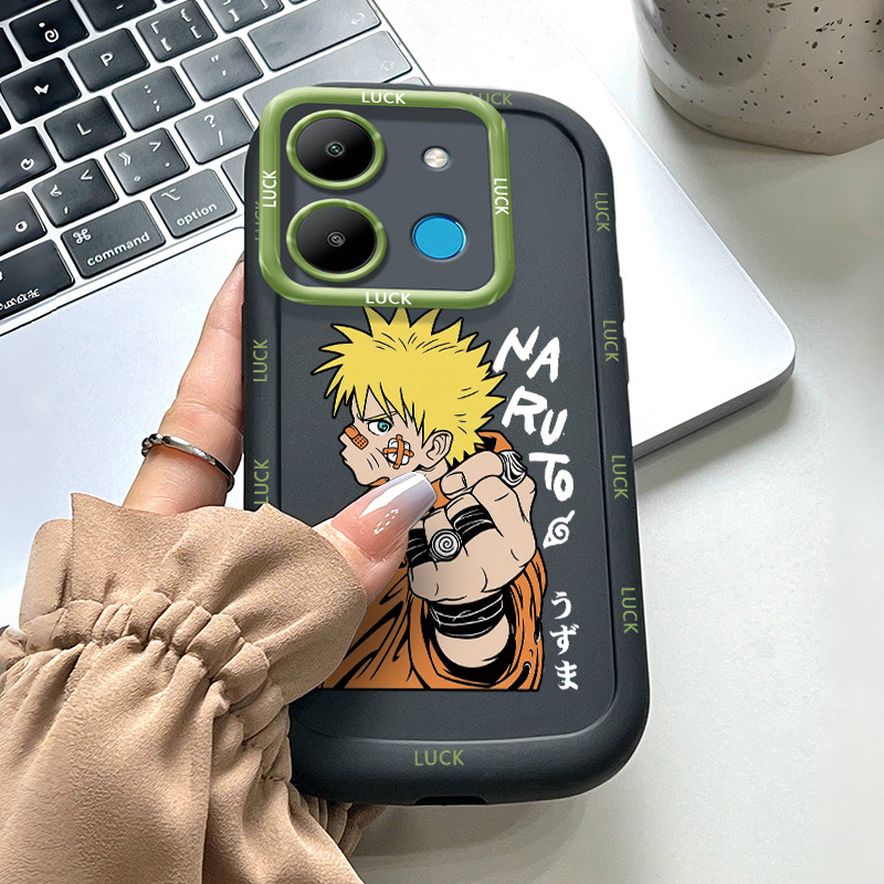 เคสสำหรับ Infinix Smart 7 Tecno POP 7 4G POP 7 Pro 4G เคสโทรศัพท์ตัวเอกอนิเมะกันกระแทก - รูปที่ 2