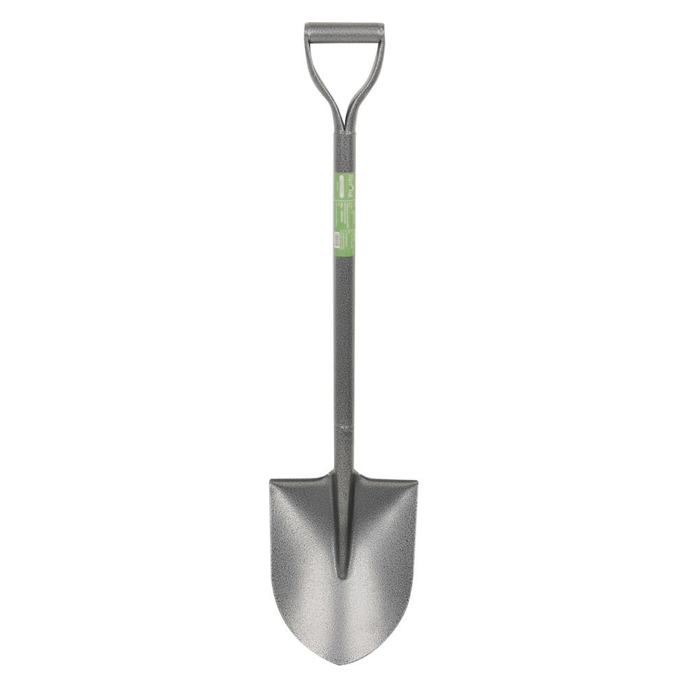 HomePro พลั่วปลายแหลม ด้ามเหล็ก  100 ซม. แบรนด์ SPRING