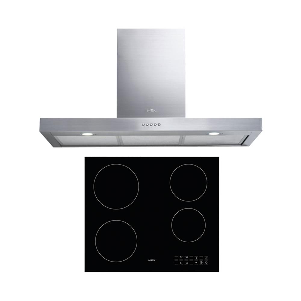 HomePro เตาฝัง+เครื่องดูดควัน  HVC264+K633X90 แบรนด์ MEX