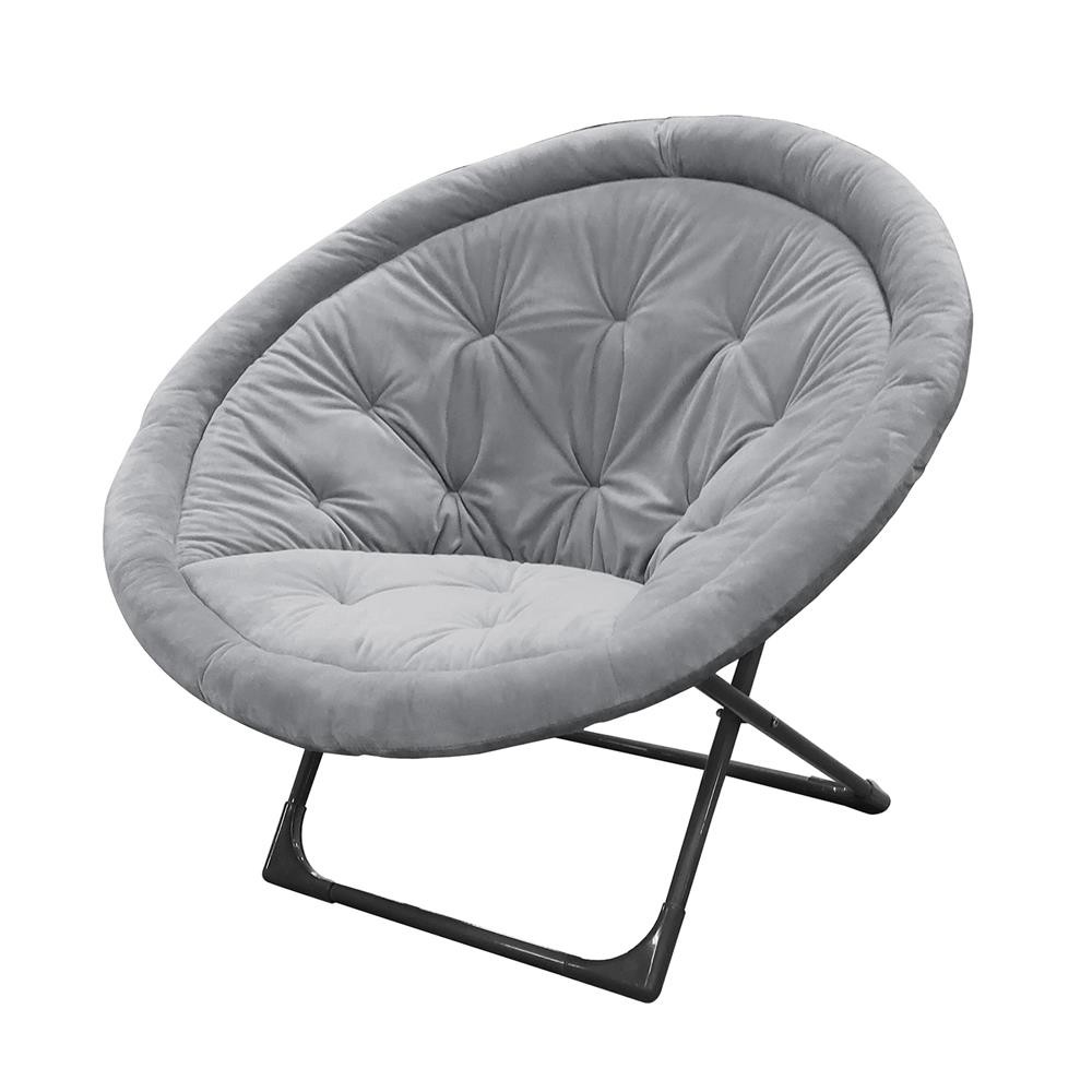 HomePro เก้าอี้พักผ่อน  MOONCHAIR CLOUD สีเทา แบรนด์ FURDINI