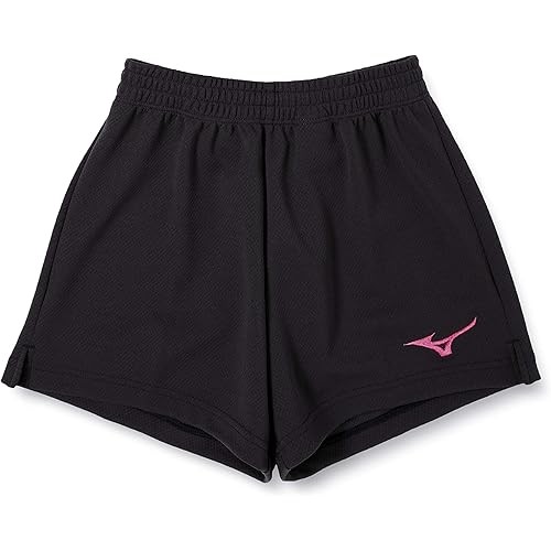 Mizuno Volleyball Wear Game Pants Standard Women S V2Mb8202 97 Black X Berry Pink
