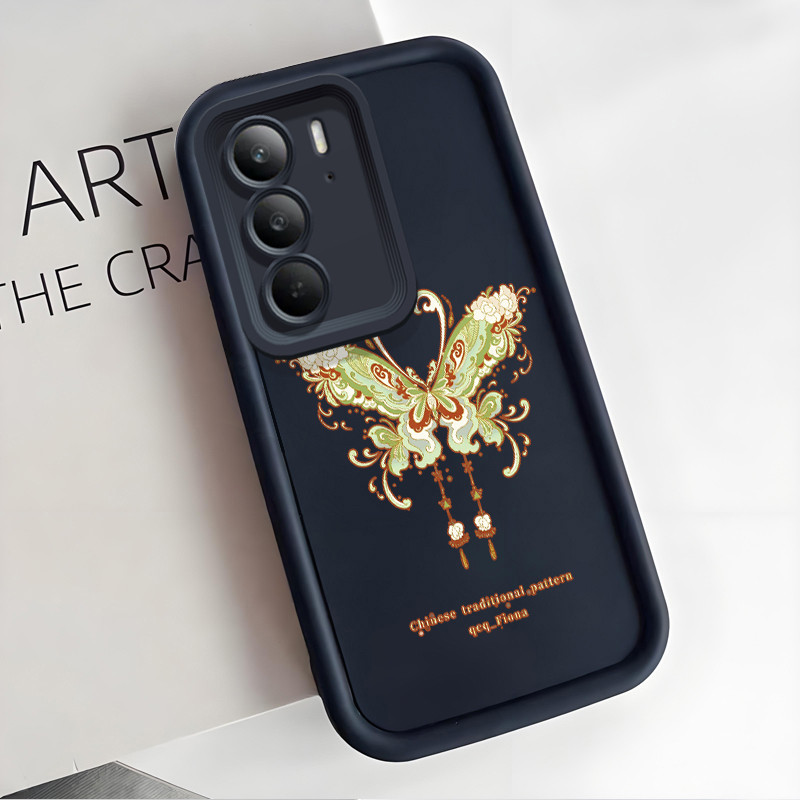 เคสสำหรับ Realme C75 4G C75X 4G 14X 5G เคสโทรศัพท์ลายผีเสื้อ