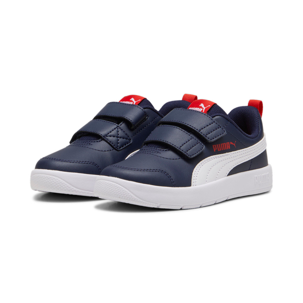 PUMA حذاء أطفال Courtflex V3 — أزرق — صورة 4