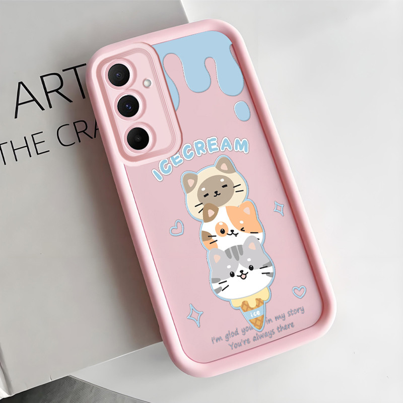 เคสสำหรับ Samsung A16 4G A16 5G เคสแมว