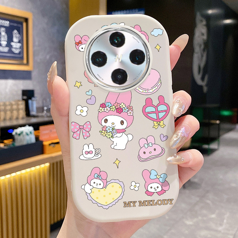 เคสสำหรับ OPPO Find X8 5G เคสโทรศัพท์กระต่ายกันกระแทกกลมและอ้วน