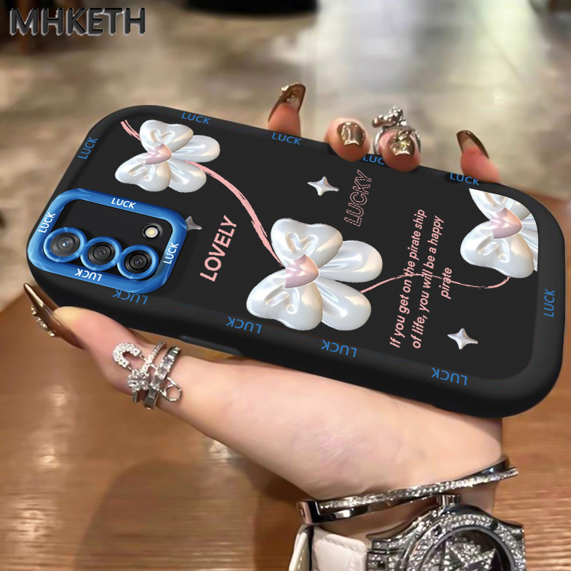 MHKETH เคสสำหรับ OPPO A74 A95 F19 F19s Reno 6 Lite เคสโทรศัพท์รูปโบว์สวยของผู้หญิงขายดีแบบใหม่ - รูปที่ 6