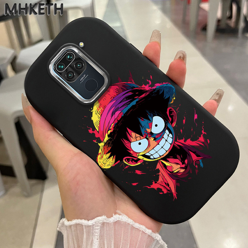 MHKETH เคสสำหรับ Xiaomi Redmi Note 9 Note 9s Note 9 Pro POCO M2 Pro เคสโทรศัพท์ซิลิโคนกันกระแทกลายการ์ตูนอะนิเมะ