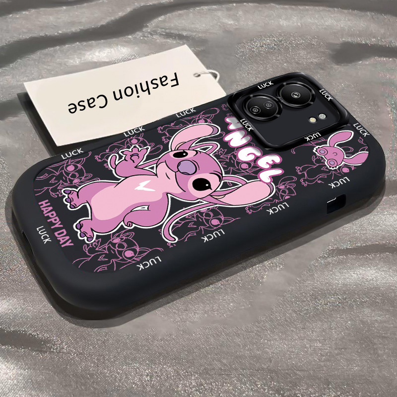 เคสสำหรับ Xiaomi Redmi 13C เคสโทรศัพท์ตะเข็บน่ารักกันกระแทกป้องกันการตก