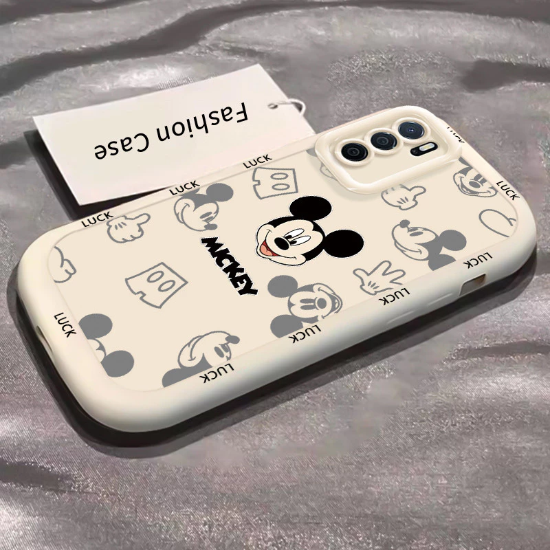 เคสสำหรับ OPPO A16 A16s A54s เคสโทรศัพท์เมาส์น่ารักกันกระแทกป้องกันการตก