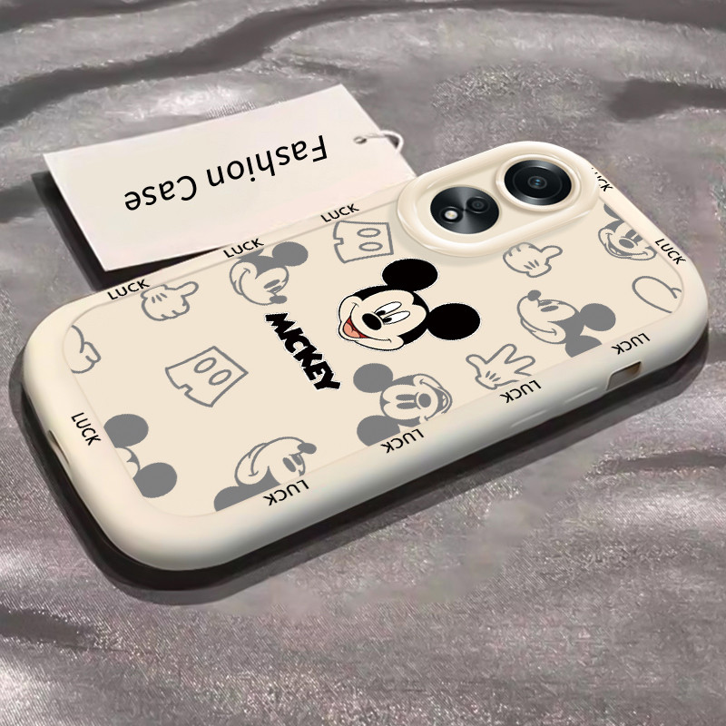 เคสสำหรับ OPPO A58 4G A58 5G A58X 5G A78 5G A1X 5G A2X 5G เคสโทรศัพท์เมาส์น่ารักกันกระแทกป้องกันการตก