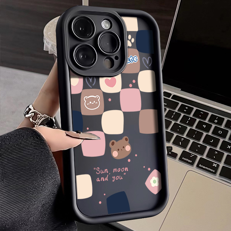 การ์ตูนเคส Iphone 11 16 Pro Max 14 13 Pro Max 16 Plus ไอโฟน Xr 15 Plus 6S 7 Plus12 8 Xs Max