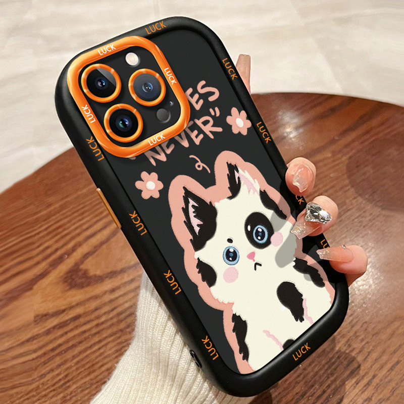 เคสสำหรับ iPhone 11 11 Pro 11 Pro Max 12 12 Pro 12 Pro Max 13 13 Pro 13 Pro Max เคสโทรศัพท์แมวสุนัขกันกระแทกป้องกันการตก