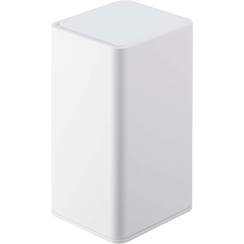 Yamazaki Jitsugyo Roll Wet Wipes Case สีขาวประมาณ W8 X D9 H17Cm ทาวเวอร์ 6502
