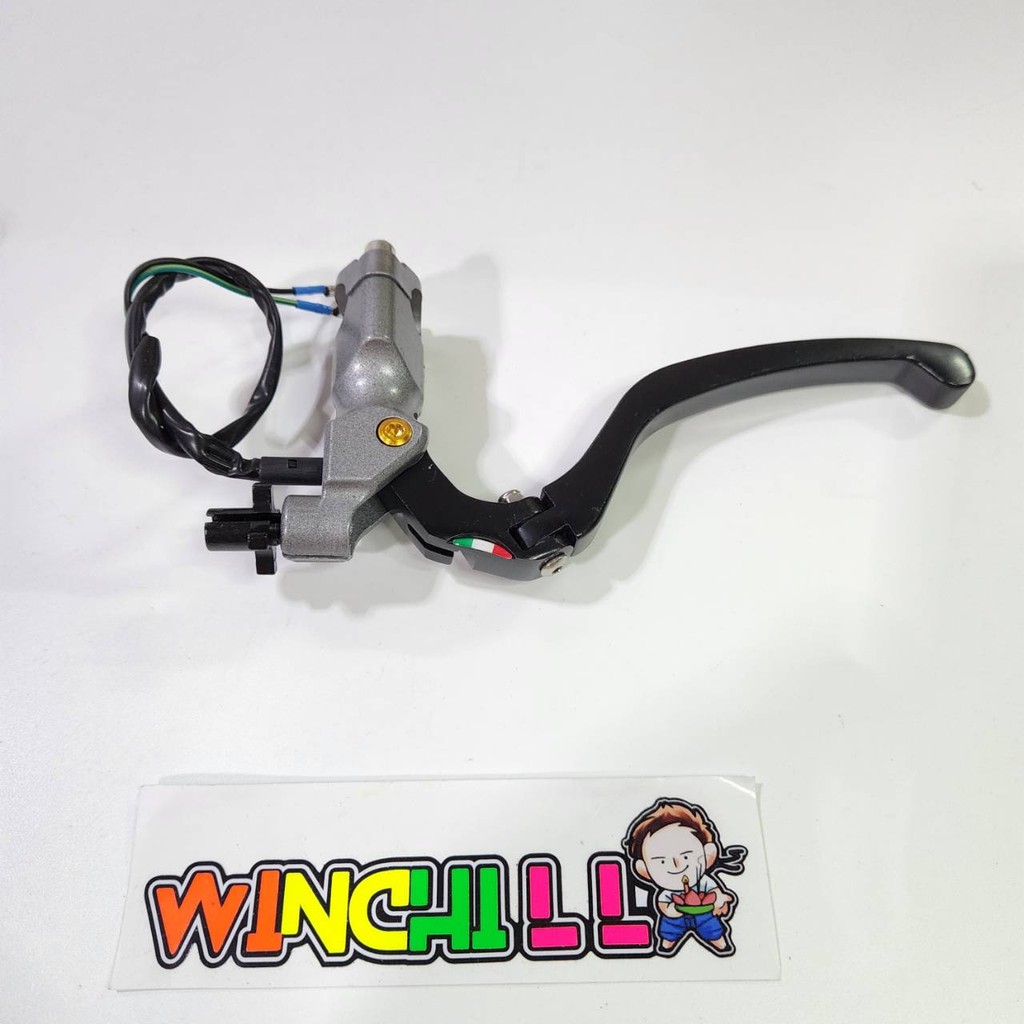 มือครัช โบ้ อิตาลี กล่องดำ ด้านซ้าย  TENA / SONIC / LS / MSX / PCX / M-SLAZ / R15 / NOUVOmx / FINOSAJA