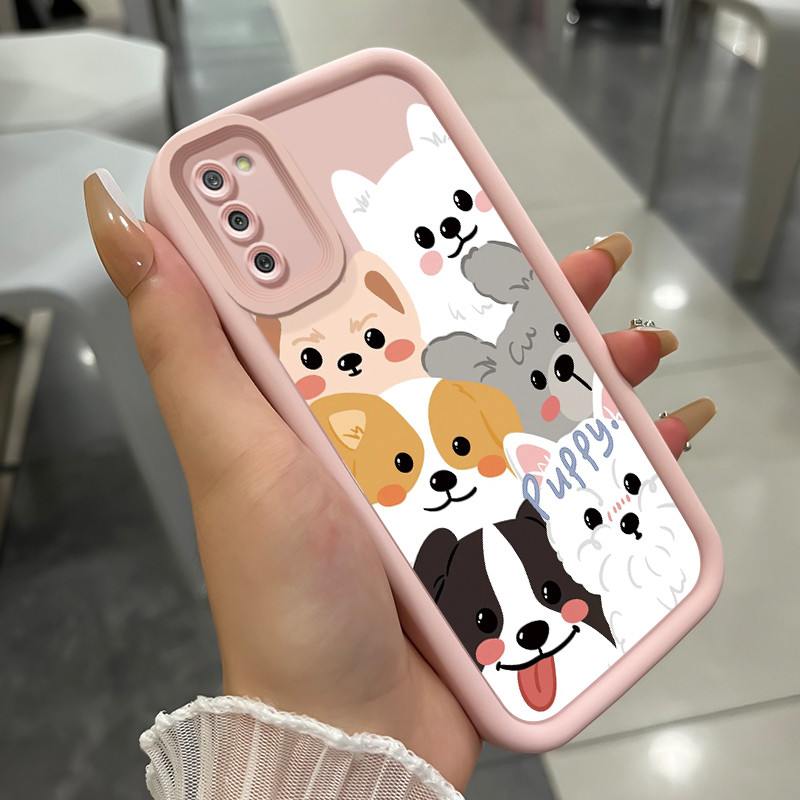 เคสสำหรับ Samsung Galaxy A03s A02s M02s F02s เคสโทรศัพท์สัตว์น่ารักซิลิโคนกันกระแทก – โปรปัง