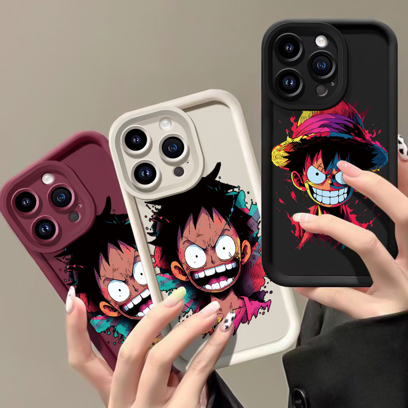 เคสสำหรับ VIVO Y19s Y29 5G เคสโทรศัพท์ตัวเอกอนิเมะสามสีซิลิโคนกันกระแทก - รูปที่ 4