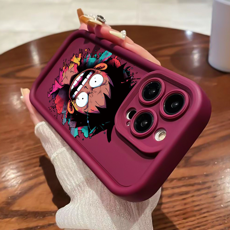 เคสสำหรับ VIVO Y19s Y29 5G เคสโทรศัพท์ตัวเอกอนิเมะสามสีซิลิโคนกันกระแทก - รูปที่ 6