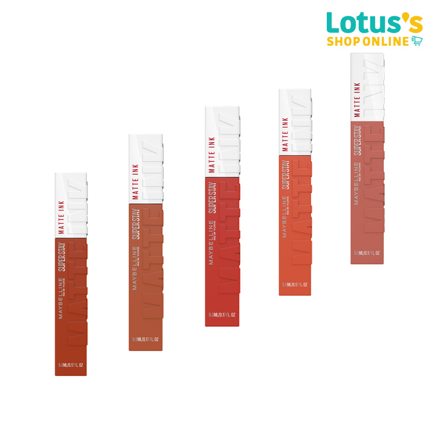 เมย์เบลลีน นิวยอร์ก  ลิปแมท ซุปเปอร์ สเตย์ แมท อิ้งค์ MAYBELLINE NEWYORK LIPS SUPER STAY MATTE INK
